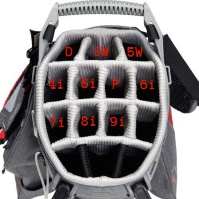 How to Organize A 14 Divider Golf Bag | Swing Easy