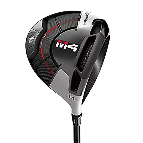 The TaylorMade M4 Drivers offer a blend of Twist Face technology, Geocoustic design, and forgiveness, making them versatile and comfortable options for male golfers seeking improved off-center hits.