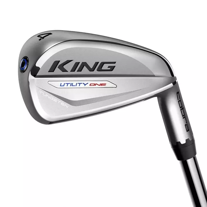 The Cobra Golf King One Utility Golf Iron is a staple in today's utility iron market. Cobra has really created a dynamic driving iron with proper weighting to help any player keep the ball more on target than ever. 