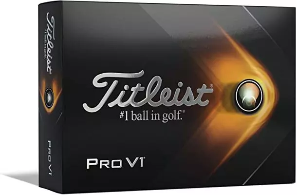 The Titleist Pro V1 Box of 12 Golf Balls in Low Numbers