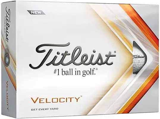Titleist Velocity Golf Balls in White