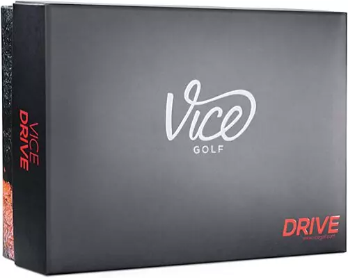 Vice Drive Golf Balls in Mate Black Box