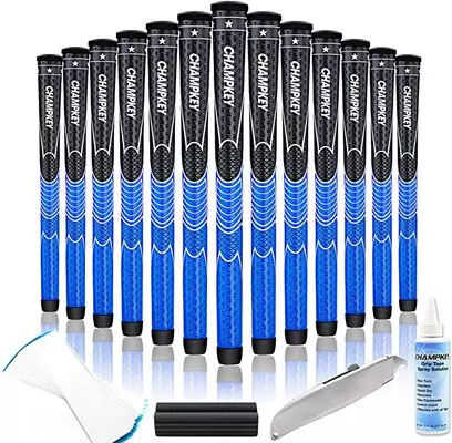 Fantastic set of 13 cord golf grips provide by CHAMPKEY
