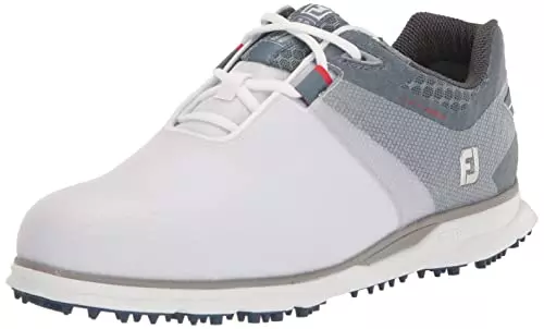 Experience superior feel and performance on the golf course with the Pro|SL Sport men's golf shoes, featuring fine-tuned foam (FTF) cushioning and an Infinity outsole design for unmatched stability, backed by FootJoy's renowned status as the #1 Shoe in Golf