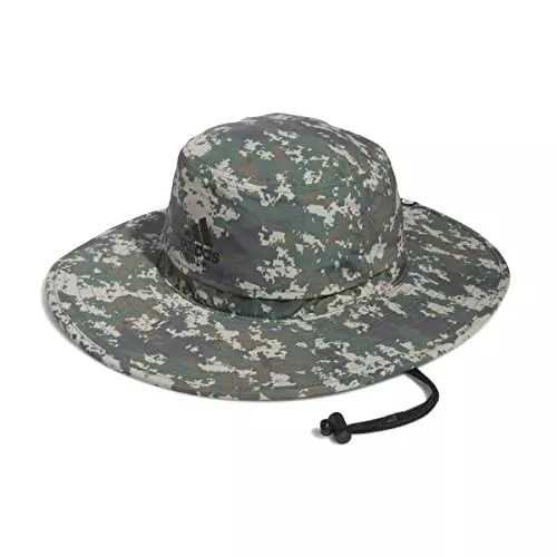 The adidas Golf Men's Standard UPF Sun Hat ensures sun safety and comfort for golfers in a classic design.