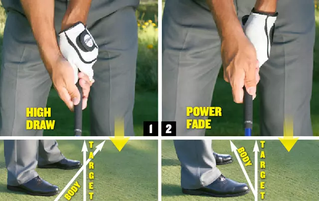  <p>Starting with an incorrect grip can make the rest of your swing fall apart and is by far one of the most common flaws in the game of golf. We often don’t look to improve our grip because it’s so hard to see the impact of the ball direction and flight with the smallest change. Yet, many of us tend not to try to have a fade the majority of the time that we play, but ultimately it happens.</p>
<p>Oftentimes why the fade happens unintentionally is because of the fact that your grip is not correct.</p>
<p>Many beginner players often have too strong of a top hand when holding the club. Because of that, you are far more likely to open up the club face and hit a slice or push fade.</p>
<p>Remember that when you’re trying to hit a fade, you want your grip to be slightly weaker than normal. A good way to think about this is that you want your top hand (left for right-handers) rotated a little backwards or counterclockwise. Instead of seeing three knuckles on your top hand at address, you should see two.</p>
<p>If you find that you can’t get the club back to square at impact, you’ve rotated your top hand too much (a.k.a. too weak). The right pressure is key here and must be tried and tested many times before you start to get a feel for what is right.</p> 