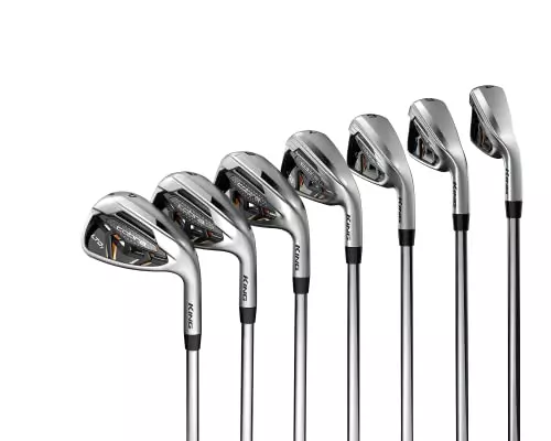 The Cobra Golf 2022 LTDX Men's LTDX Iron Set is made to give you more ball speed and distance