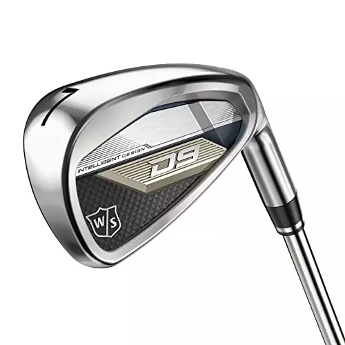 The WILSON D9 Men's Golf Iron Set is one of our favorites in terms of consistency and durability
