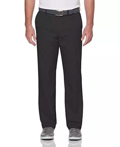 The Callaway Men's Pro Spin 3.0 Stretch Golf Pants with Active Waistband is a straight and narrow golf pant that provides extra room for golfers looking to stay cool on those hot summer days