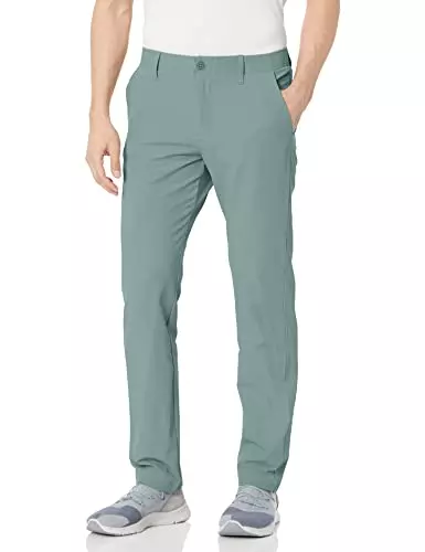 A straight and narrow pair of golf pants that are incredibly cool during hot weather days and come in multiple colors. This pant includes deep pockets and a belt loop for those looking for style and optimal functionality.