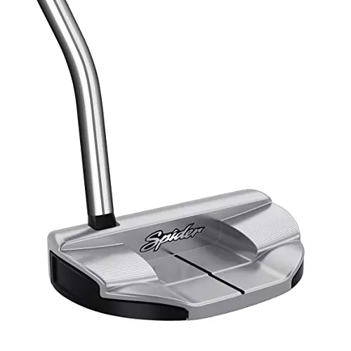 The TaylorMade Spider GT Putt SB/NB offers versatile options with both single bend and no bend configurations for golfers seeking adaptability.