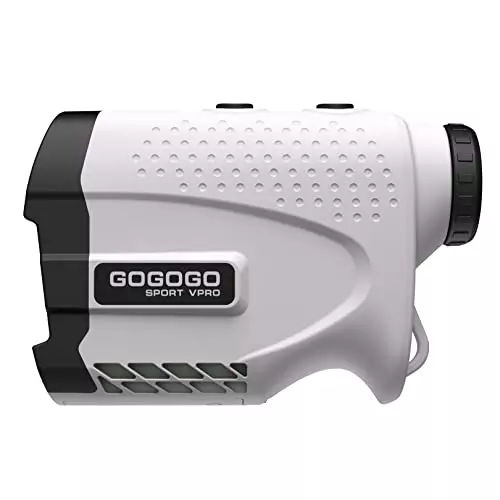 The Gogogo Sport Vpro Laser Rangefinder combines advanced laser technology with a sleek design, delivering accurate distance measurements and promoting better decision-making in golf.