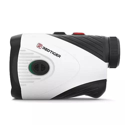 The REDTIGER Golf Rangefinder provides golfers with quick and accurate distance readings, aiding in precise shot selection and improved performance on the fairway.