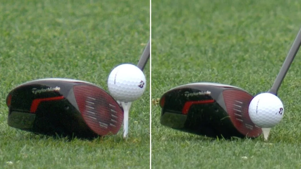 tiger woods driver tee height master